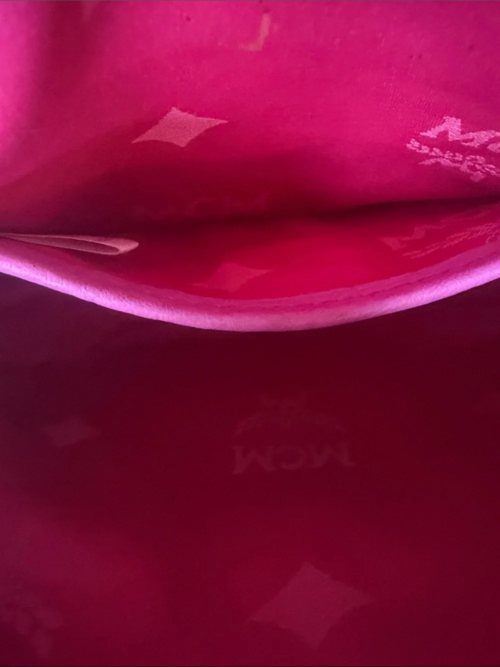 MCM Rare Sweet Pink Tambourine Crossbody Bag